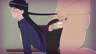 Малышка-учительница трахается с толстяком - хентай - порно видео